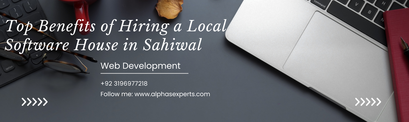 Top Benefits of Hiring a Local Software House in Sahiwal - blog post by AlphaExperts