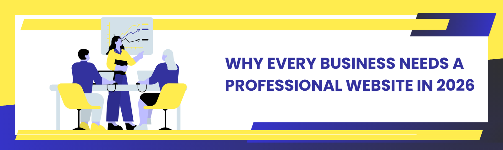 Why Every Business Needs a Professional Website in 2026 - blog post by AlphaExperts